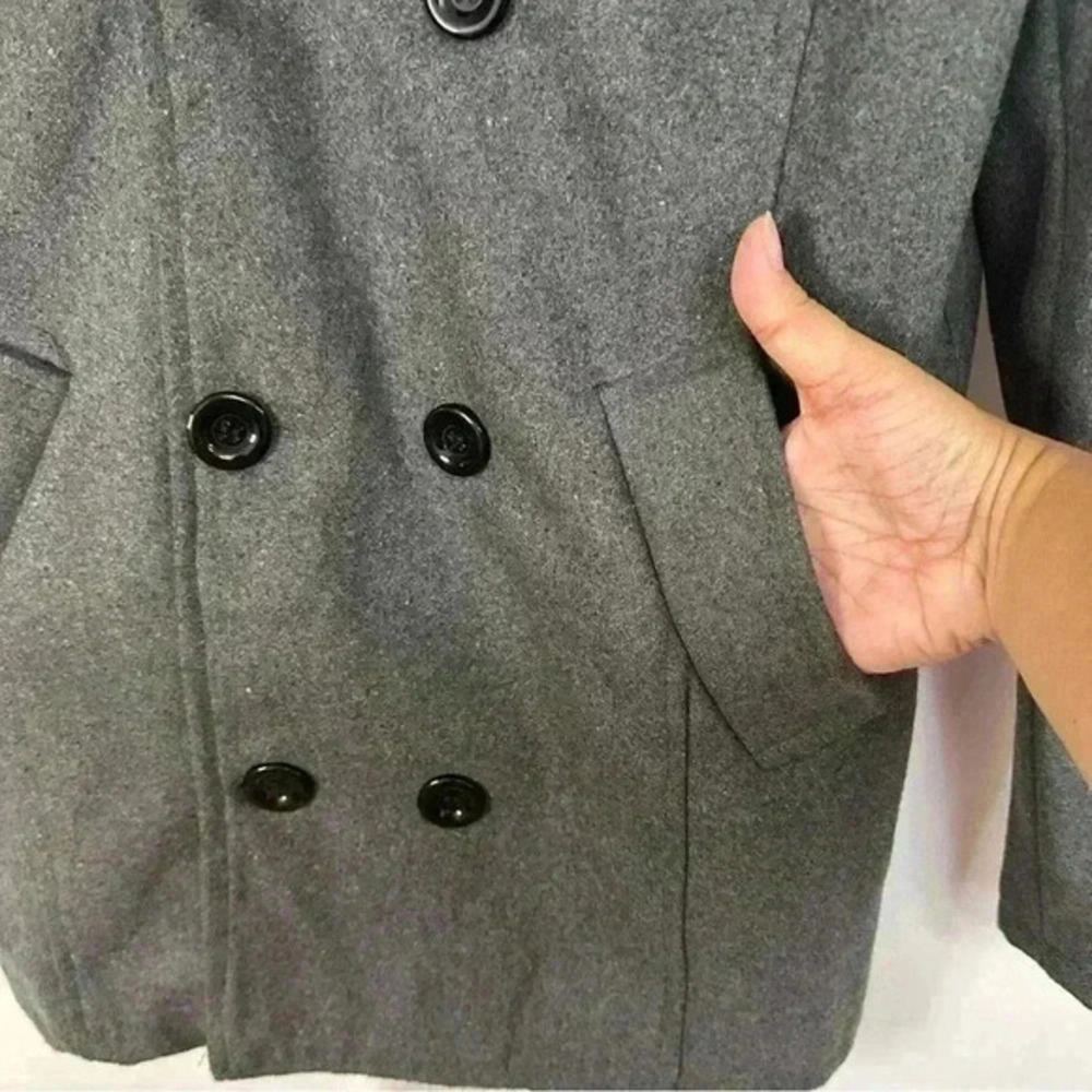 NWT‎ Coat Jacket Button Up Front Pockets Snap But… - image 14